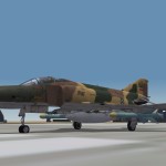 IRIAF F-4E with Qader missiles