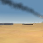 Burn pipe in oil field
