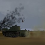 Tanks over running Saigon